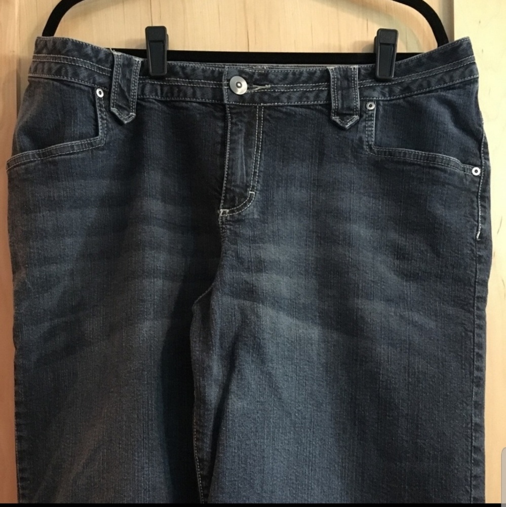 Lane Bryant Bermuda denim shorts